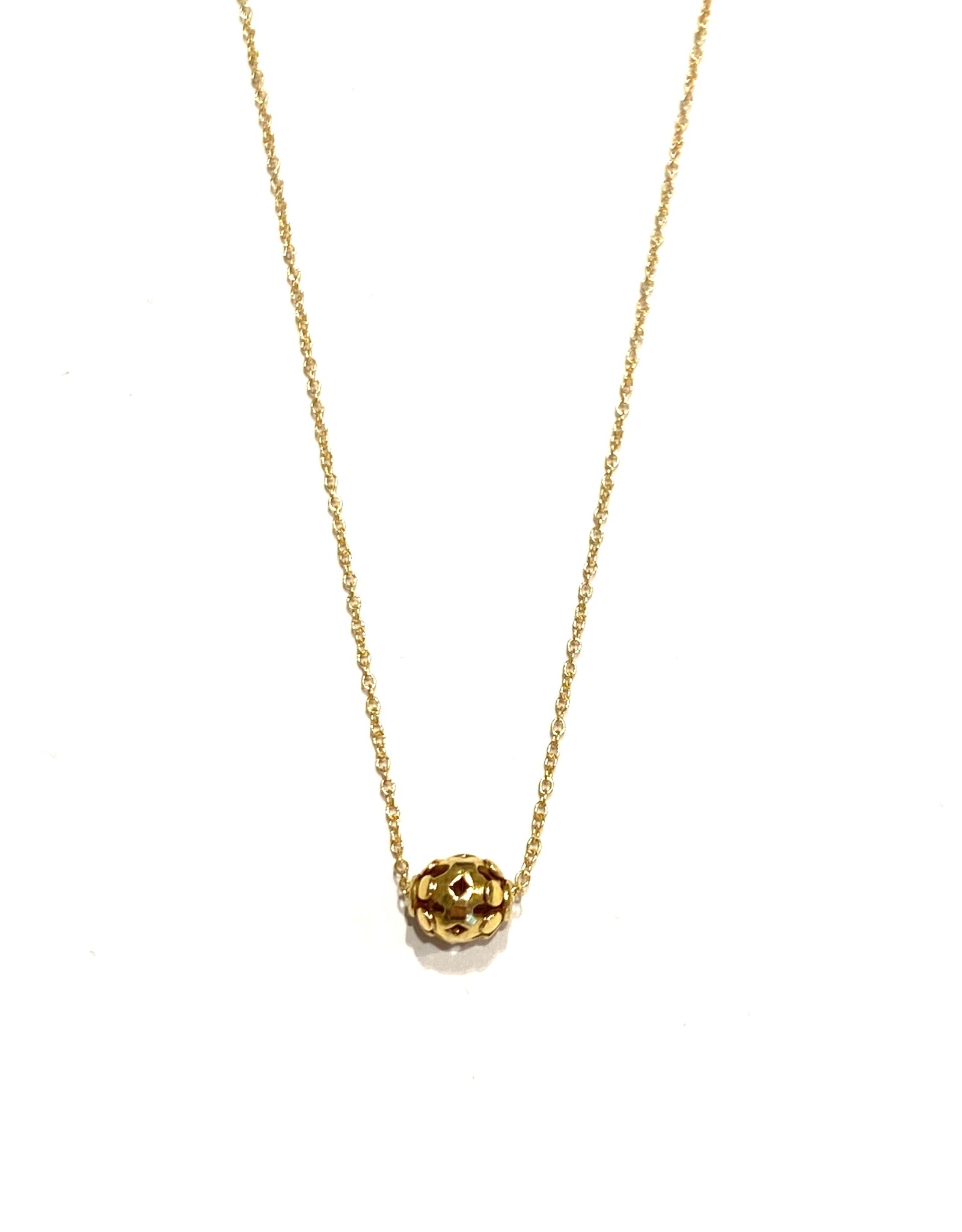 Bo Gold Ketting - Goud - Bolletje