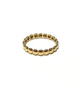 Bo Gold Ring - Goud - Bolletjes