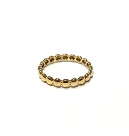 Bo Gold Ring - Gold - Flat Balls