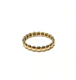 Bo Gold Ring - Goud - Bolletjes