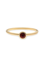 Swing Jewels Ring - Gold - Garnet