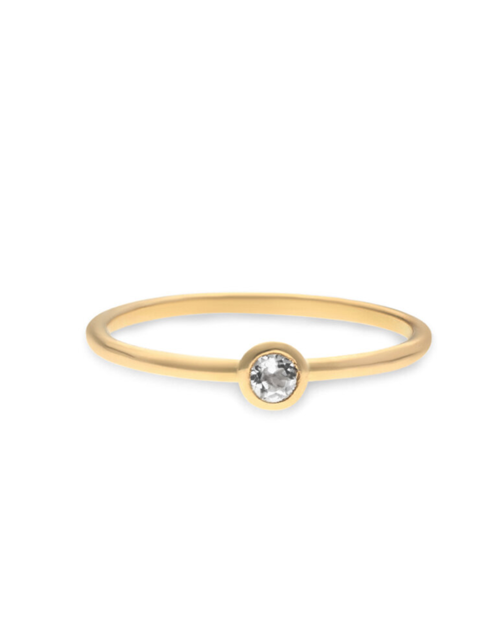 Swing Jewels Ring - Goud - Bergkristal