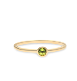 Swing Jewels Ring - Goud - Peridot - Augustus