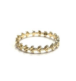 Bo Gold Ring - Goud - Krans