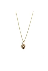 Bo Gold Necklace - Gold - Heart