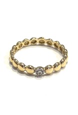 Bo Gold Ring - Goud - Diamant
