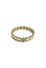 Bo Gold Ring - Gold - Diamond