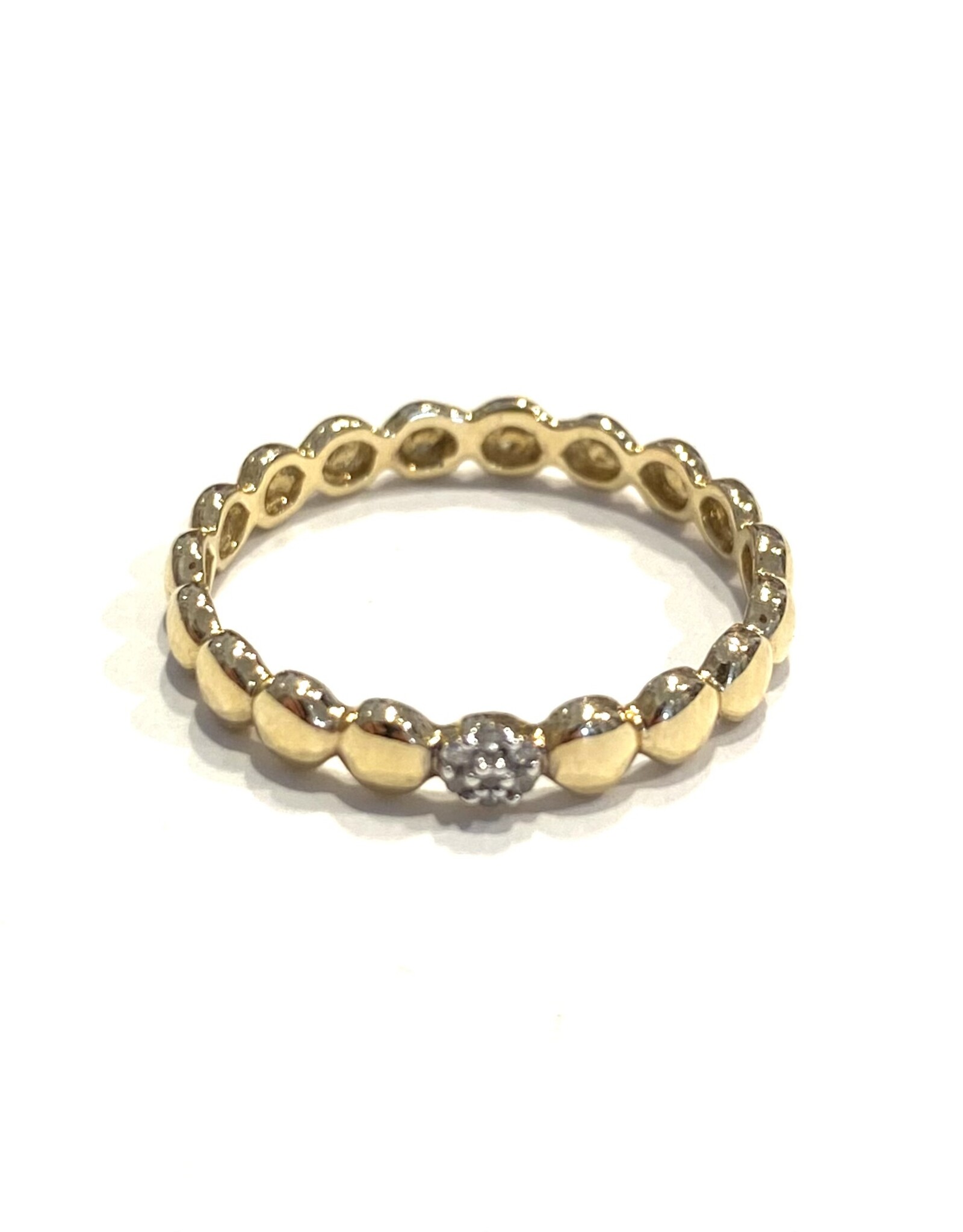 Bo Gold Ring - Goud - Diamant