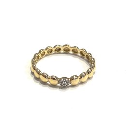 Bo Gold Ring - Gold - Diamond