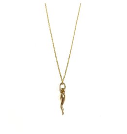 Bo Gold Ketting - Goud - Peper