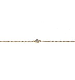 Bo Gold Bracelet - Gold - Diamond