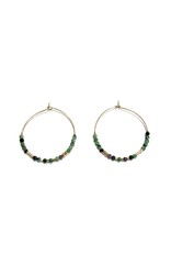 Zag Bijoux Paris Hoop Earrings