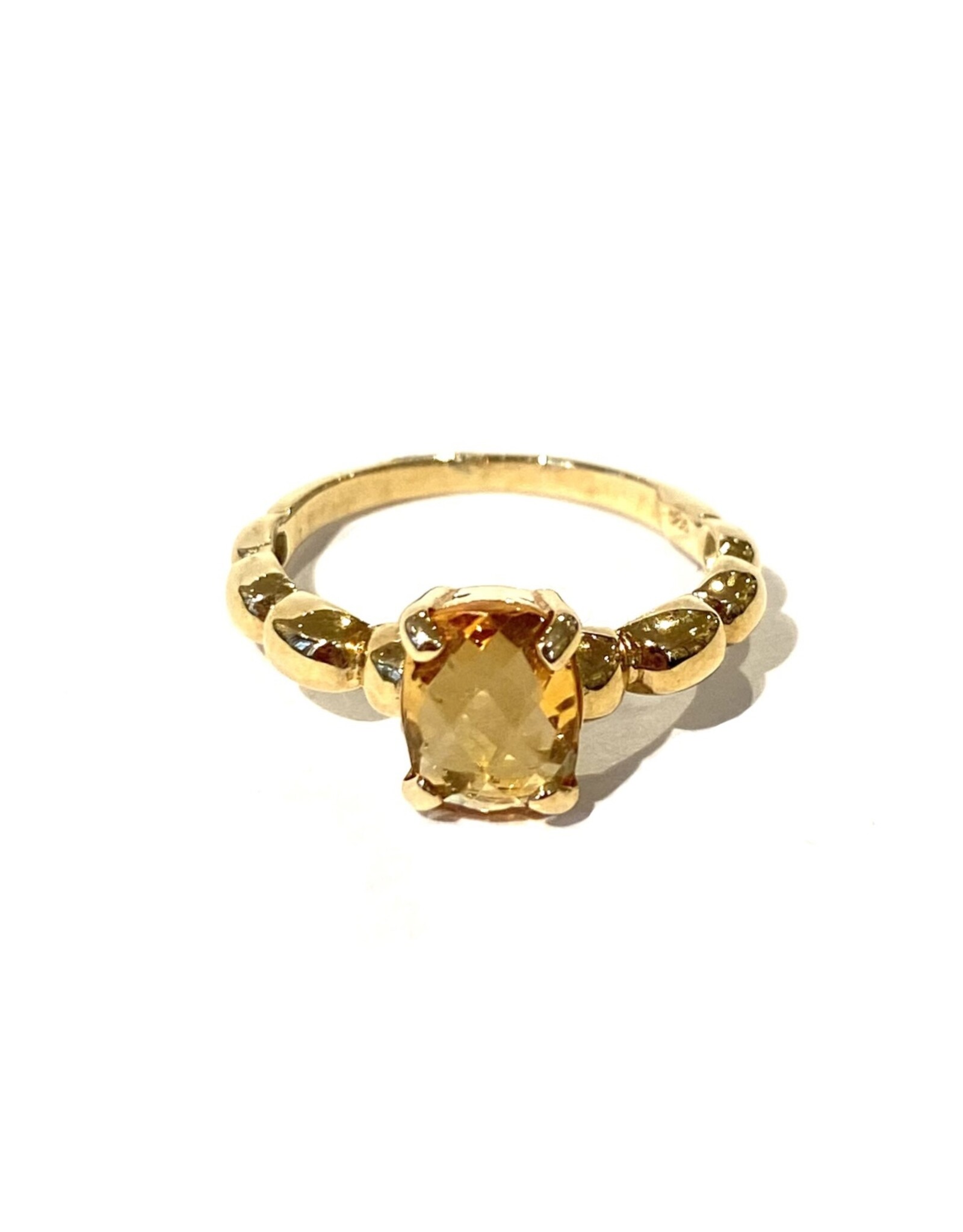 Navarro Ring - Gold - Citrine