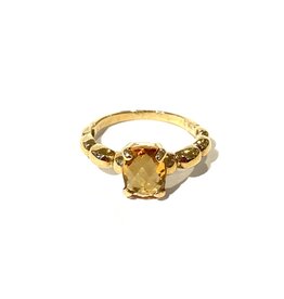 Navarro Ring - Goud - Citrien
