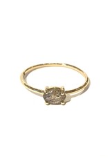 Bo Gold Ring - Goud - Labradoriet