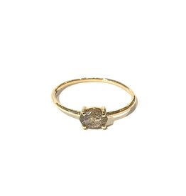 Bo Gold Ring - Goud - Labradoriet
