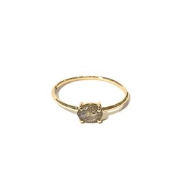 Bo Gold Ring - Gold - Labradorite