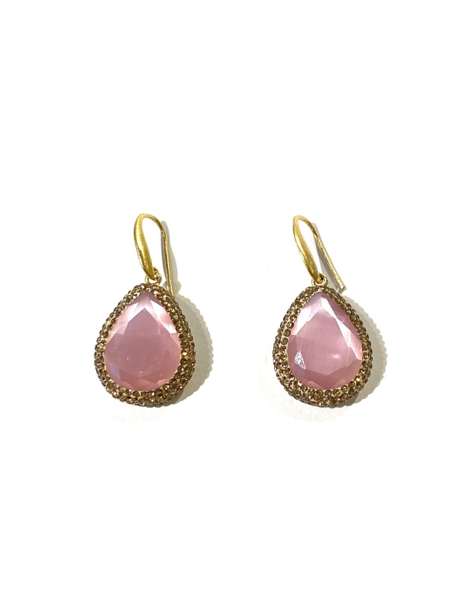 Sarah Lou Earrings - Pink