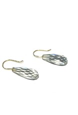 Bo Gold Earrings - Gold - Green amethyst