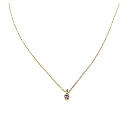 Lacee Alexandra Ketting - Goud - Alexandrite