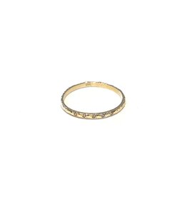 Lacee Alexandra Ring - Gold - Champagne diamonds