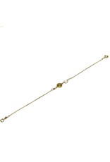 Bo Gold Armband - Goud - Maansteen