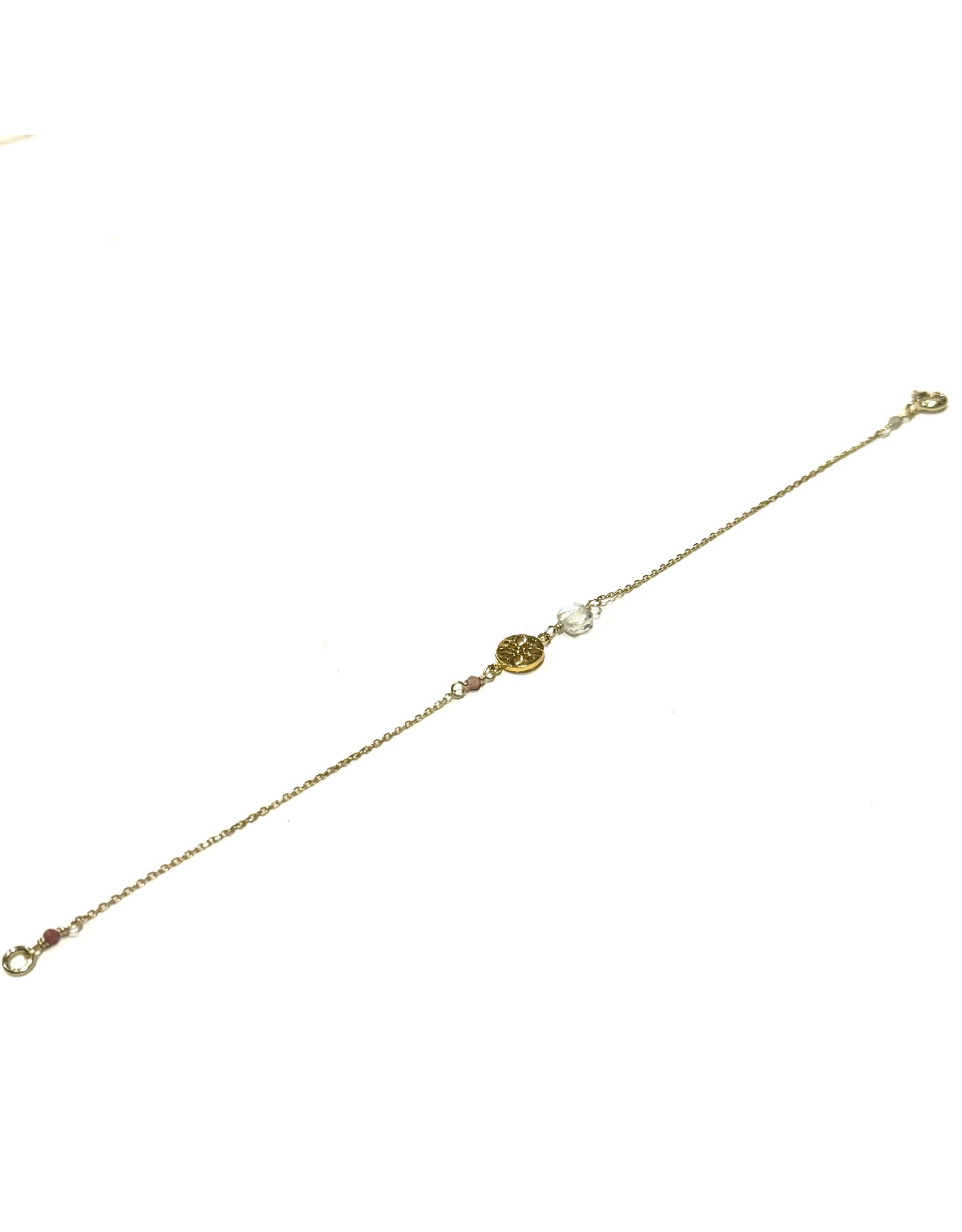 Bo Gold Bracelet - Gold - Moonstone
