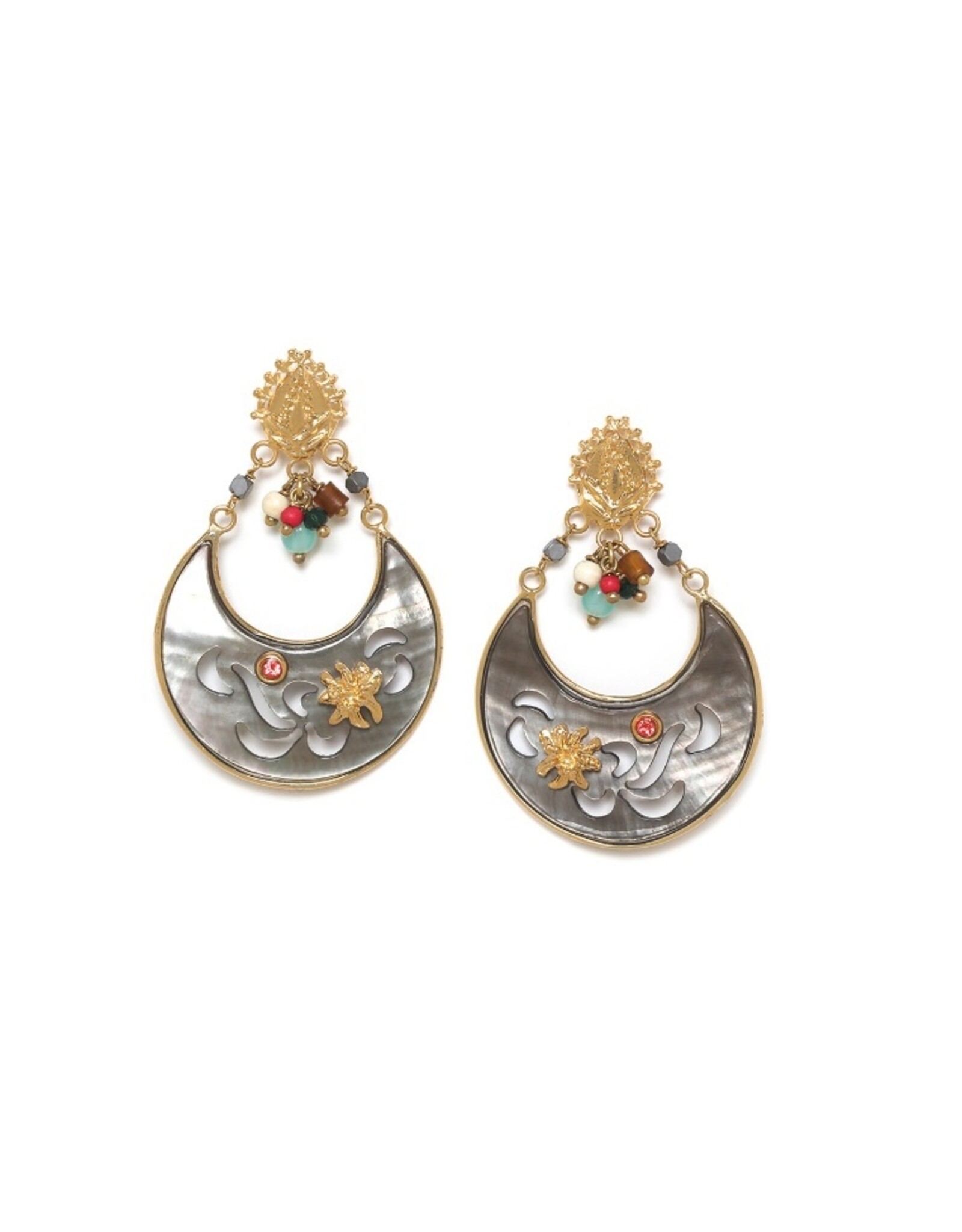 Franck Herval Earrings - Frida V