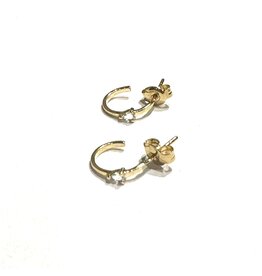 Navarro Earrings - Gold  - Green Amethyst