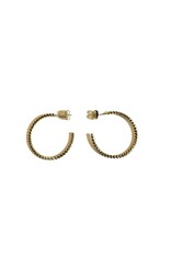 Zag Bijoux Paris Hoop Earrings