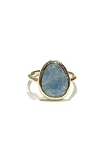 Swing Jewels Ring - Gold - Aquamarine