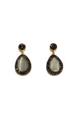 Sarah Lou Earrings - Grey