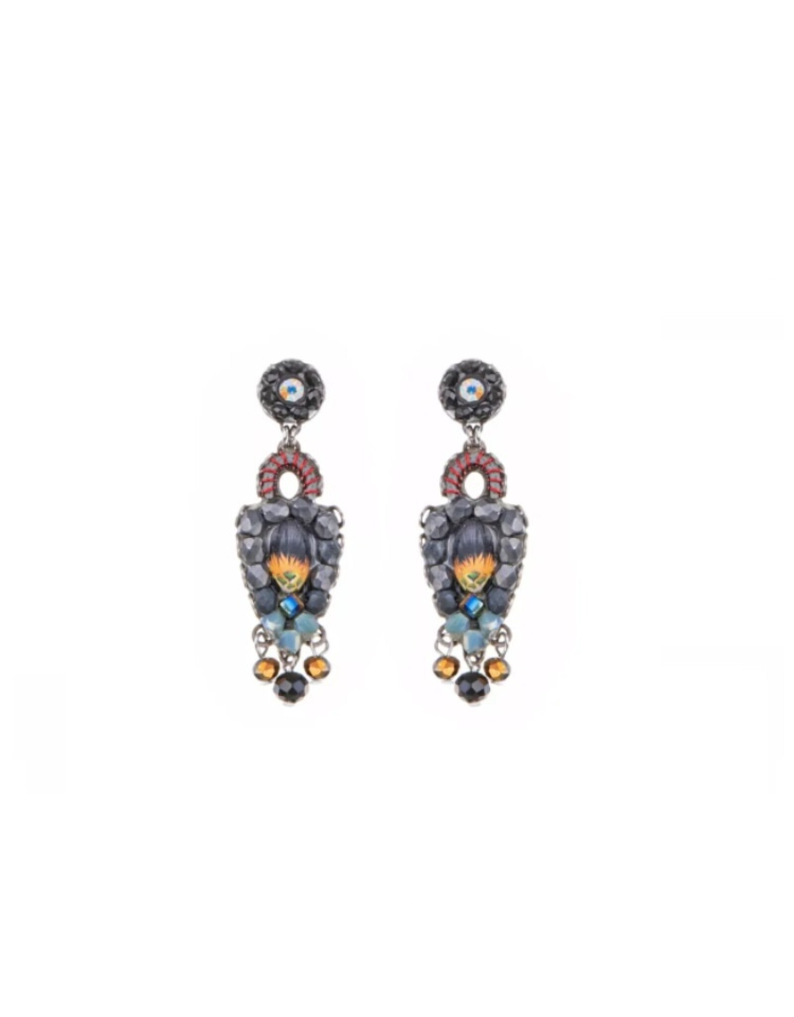 Ayala Bar Earrings Black Forest Set Eliska