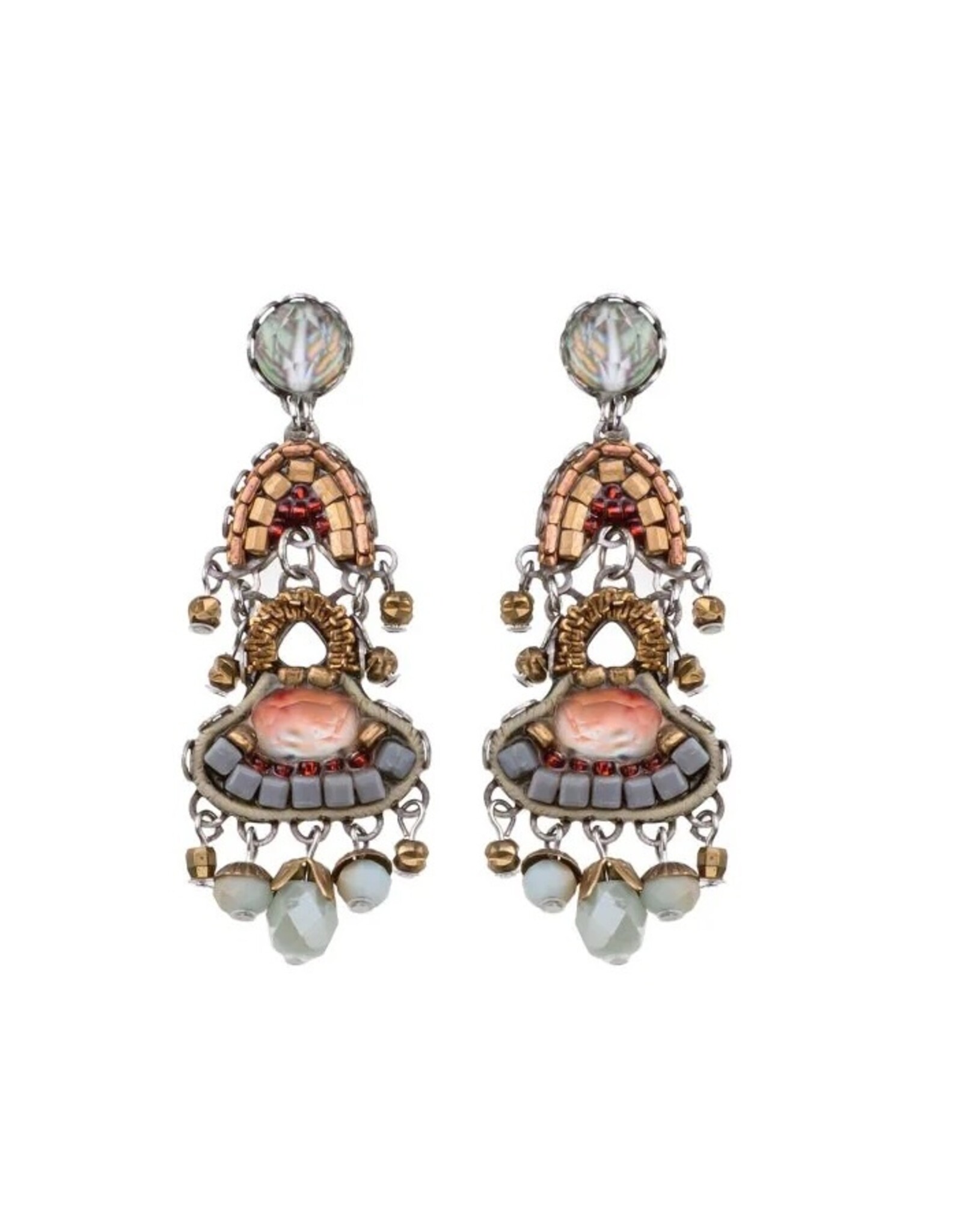 Ayala Bar Earrings Metallic Medley