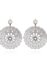 GAS Bijoux Earrings - Flocon Silver