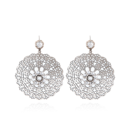 GAS Bijoux Earrings - Flocon Silver