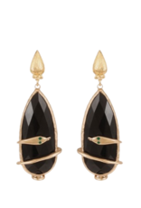 GAS Bijoux Earrings - Serti Goutte Snake