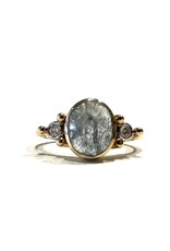 Bo Gold Ring - Gold - Kyanite - Diamond