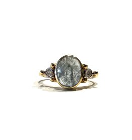 Bo Gold Ring - Gold - Kyanite - Diamond
