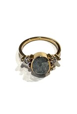Bo Gold Ring - Gold - Kyanite - Diamond