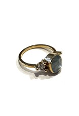 Bo Gold Ring - Gold - Kyanite - Diamond