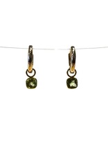 Bo Gold Earrings - Gold - Peridot