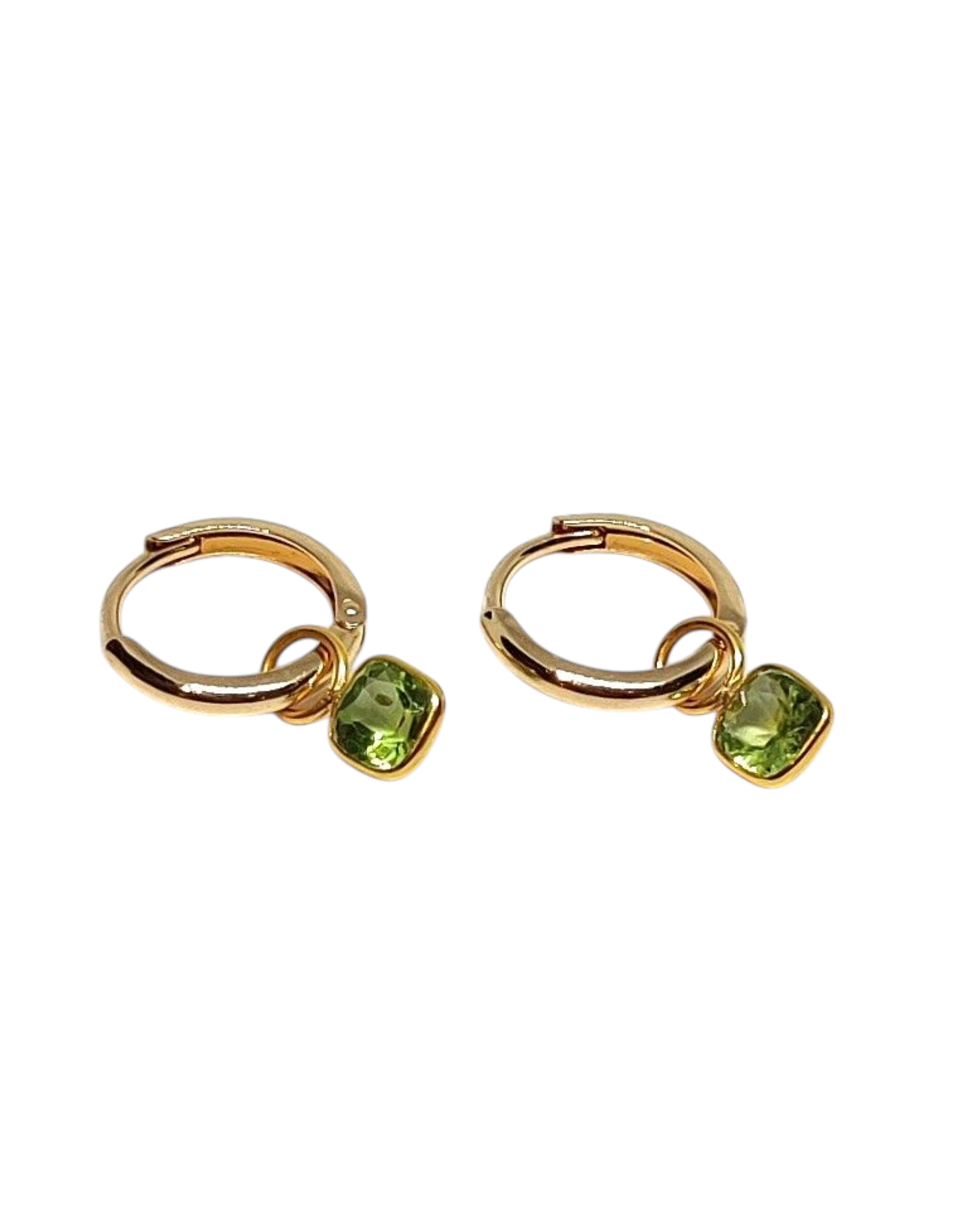 Bo Gold Oorbellen - Goud - Peridot