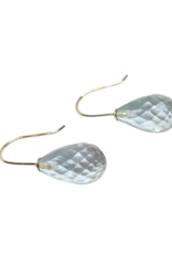 Bo Gold Earrings - Gold - Green Amethyst