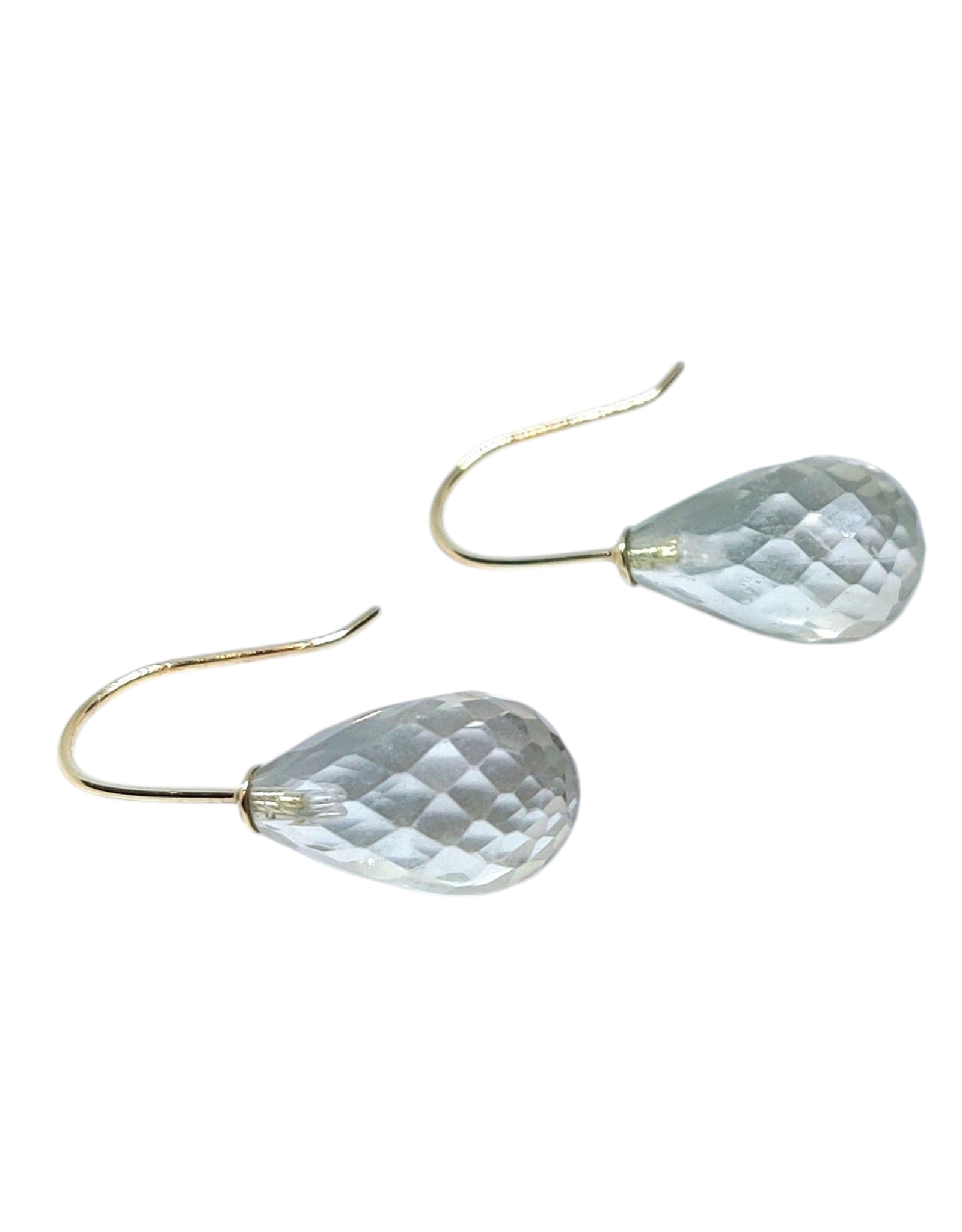 Bo Gold Earrings - Gold - Green Amethyst