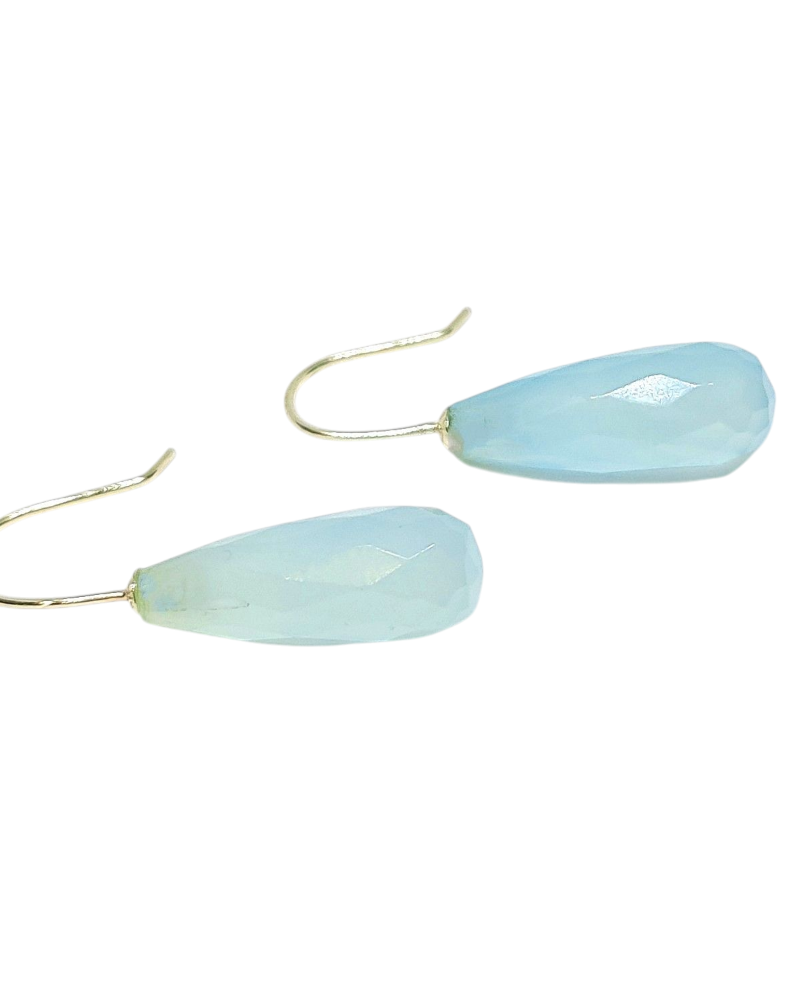Bo Gold Earrings - Gold - Calcedony