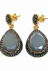 Sarah Lou Earrings - Cat eye