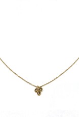 Bo Gold Ketting - Goud - Diamantjes