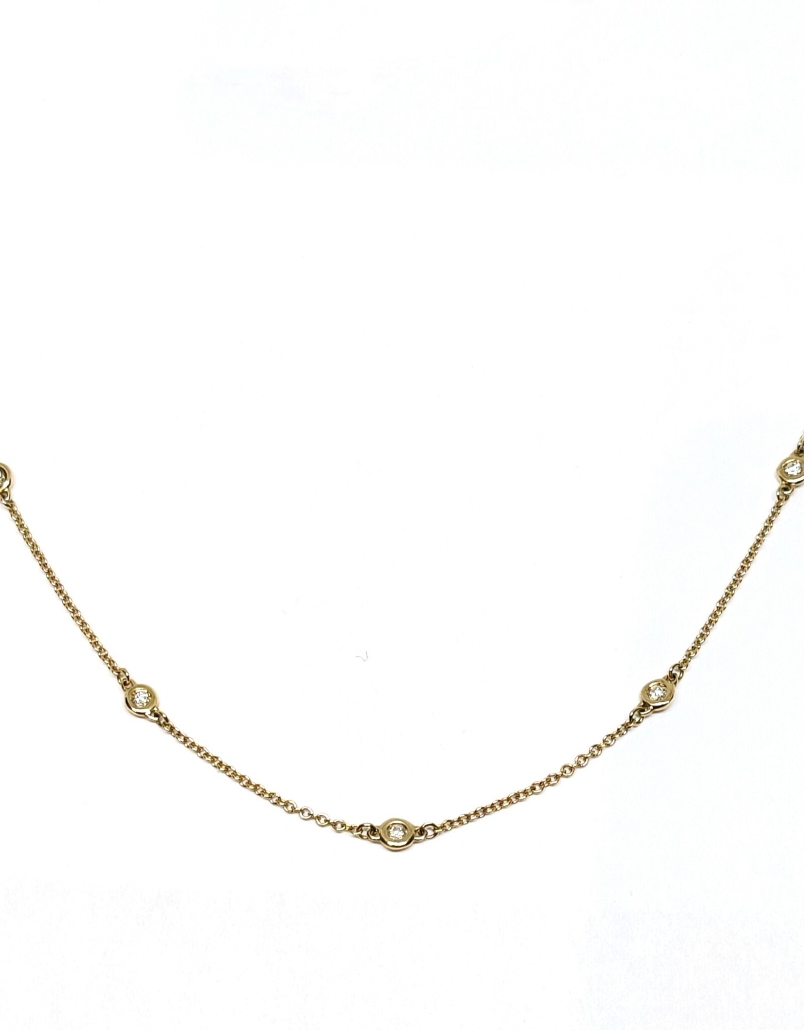 Navarro Necklace - Gold - Diamond