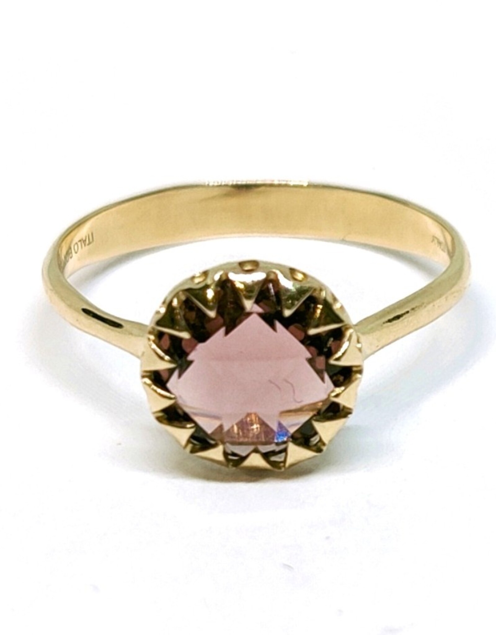 Ring - Goud - Rodoliet